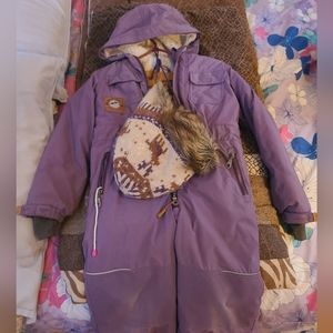 Winter suit girls 7 YO | SOURIS MINI